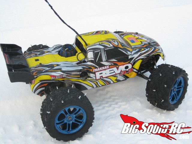 Snow Tires on a Traxxas Revo Fan Picture Contest Big Squid RC
