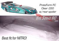 RC Drag Racing Funny Car Body