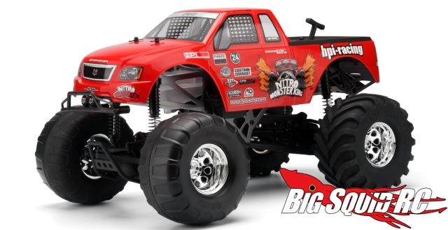 hpi nitro truck body clear