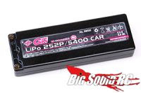 GM Racing 5400 mAh 7.4V 50c LiPo