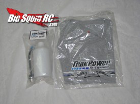 trakpower fuel bottle and t-shirt