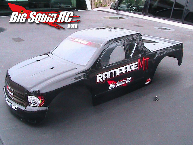 Redcat rampage 2025 mt body