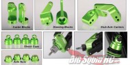 traxxas green aluminum