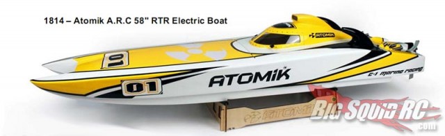 atomik rc arc boat