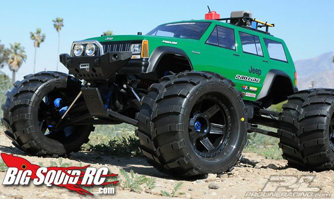 Pro Line Masher Monster Truck Tires Big Squid RC RC Car And Truck 
