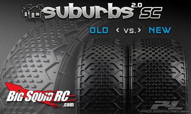 Pro-Line Suburbs 2.0 SC MX Blue Groove Tires
