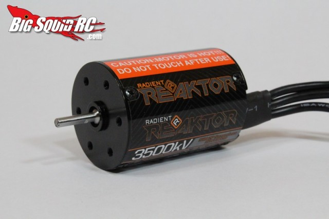 Radient Reaktor 3500kv Sensorless 1/10th Scale Brushless System Review