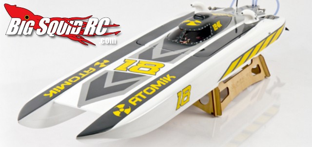 Atomik RC 34” C1 Catamaran Racing Boat « Big Squid RC – RC 