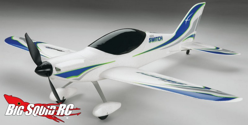 Flyzone Mini Switch 2 in 1 Sport EP Airplane Big Squid RC RC