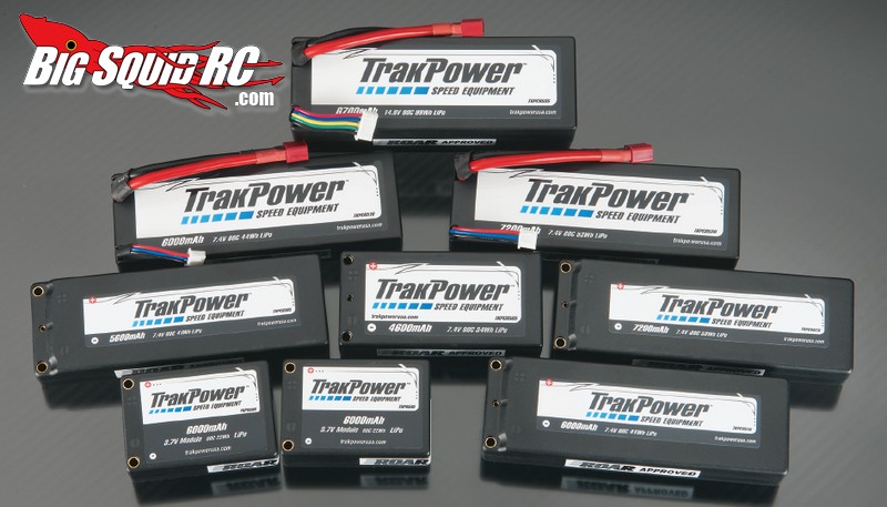 TrakPower Hard Case Lipo Batteries