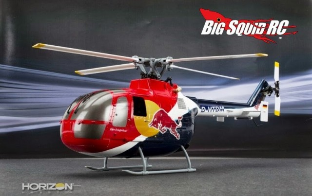 Blade Red Bull BO-105 CB 130 X BNF Helicopter