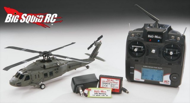 Heli-Max Black Hawk 1/43 Aerobatic Helicopter