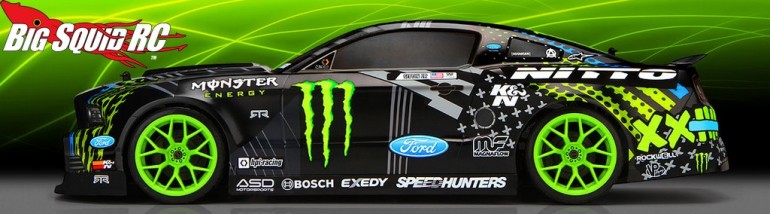 HPI E10 Drift Vaughn Gittin Jr. Monster Energy Nitto Tire Ford Mustang RTR