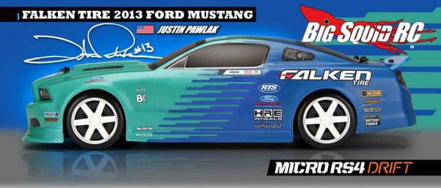 HPI Falken Tire 2013 Ford Mustang  Micro RS4 Drift RTR