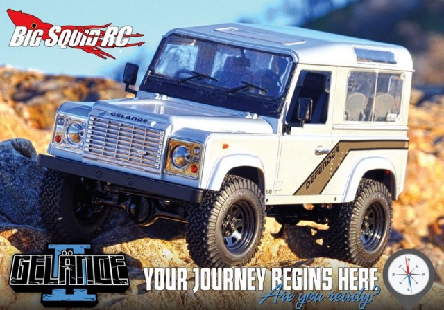 RC4WD Gelande II Truck Kit w/Defender D90 Body