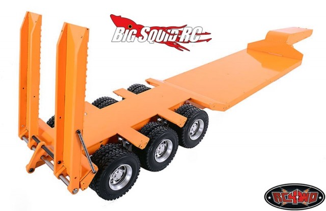 RC4WD Heavy Duty Flat Bed Transporter with Electric Lifting Ramps