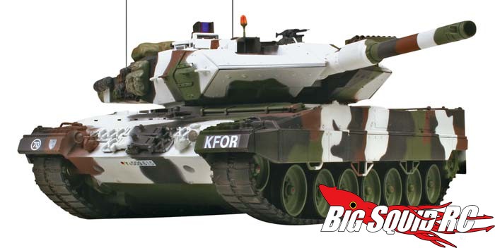 VsTank 1/24 Leopard 2 A5 Winter Camo 2.4GHz RTR Tank « Big