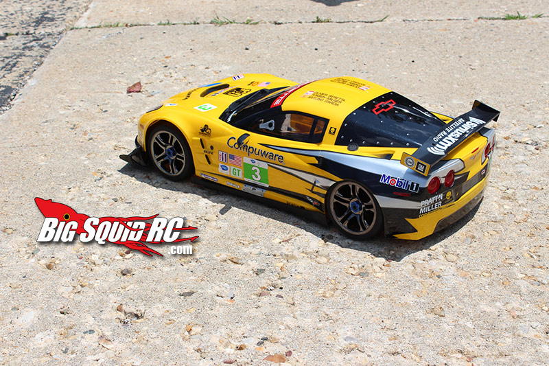 traxxas corvette body