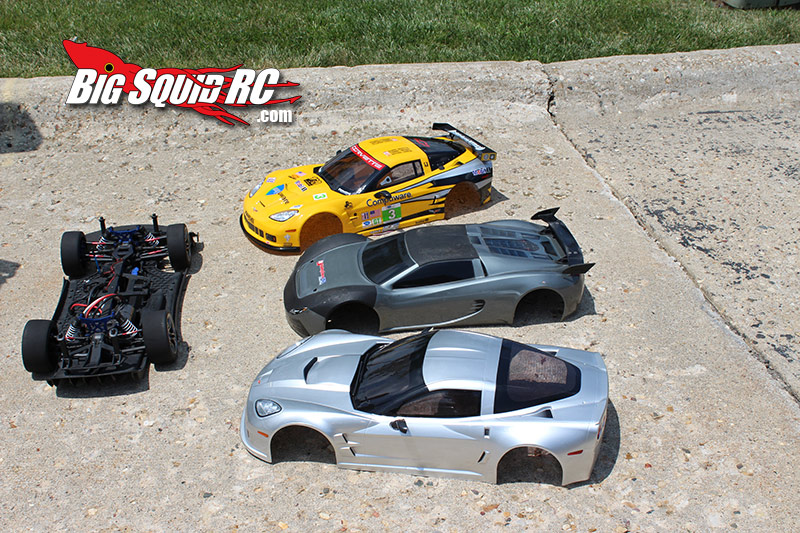 traxxas corvette body