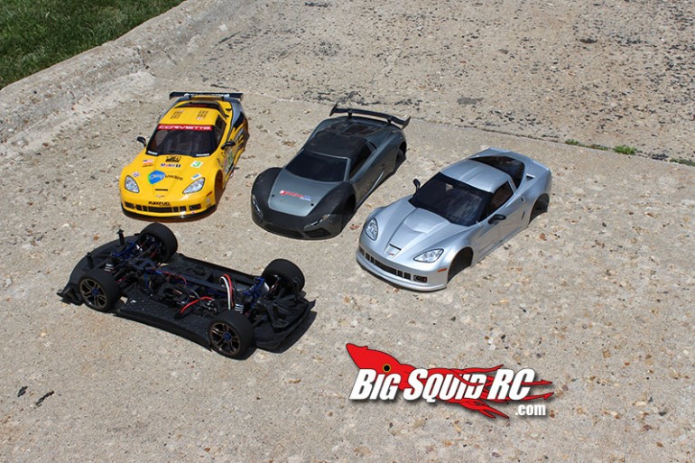 traxxas corvette body