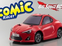 Kyosho Comic Racer Red Toyota Scion