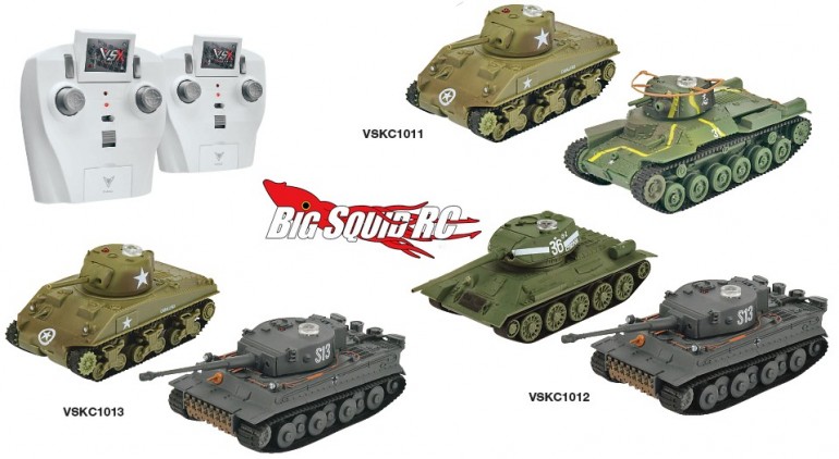 VsTank 1/72 Scale Tank Sets