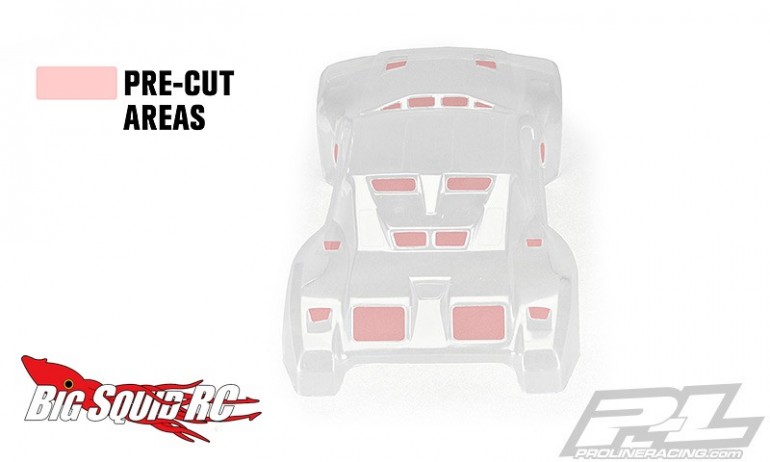 pro-line pre-cut body