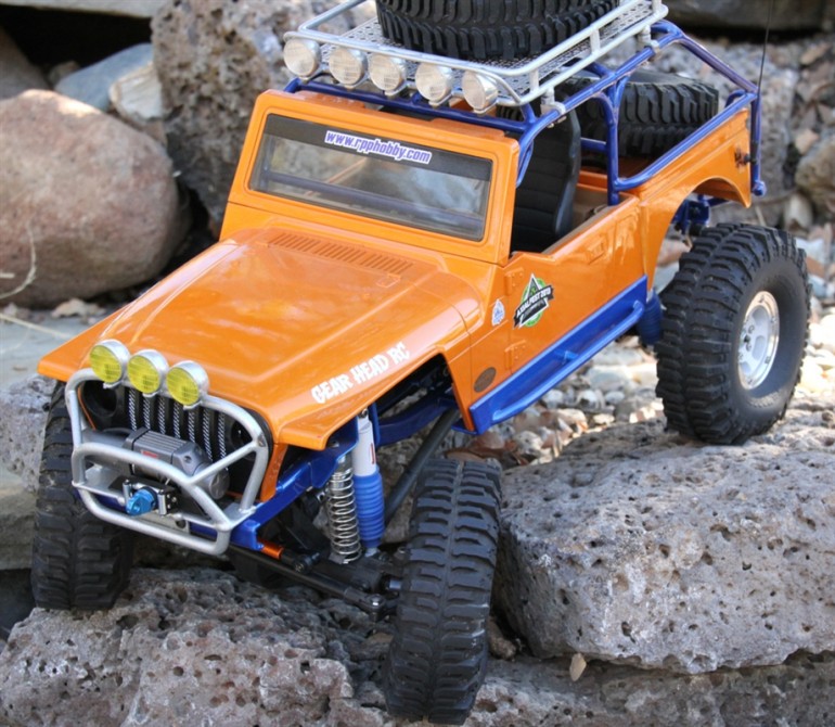 Gear Head RC Officially Licensed 1/10 Scale Factor 55 ProLink and HitchLink