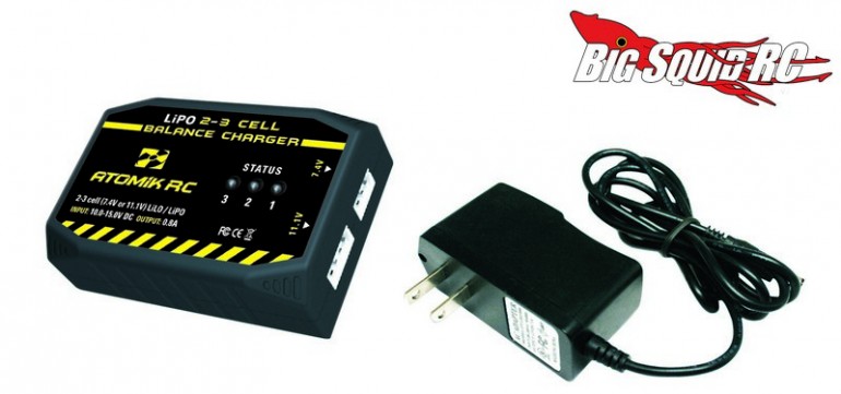 Atomik 2 to 3 Cell AC/DC LiPO Balance Charger