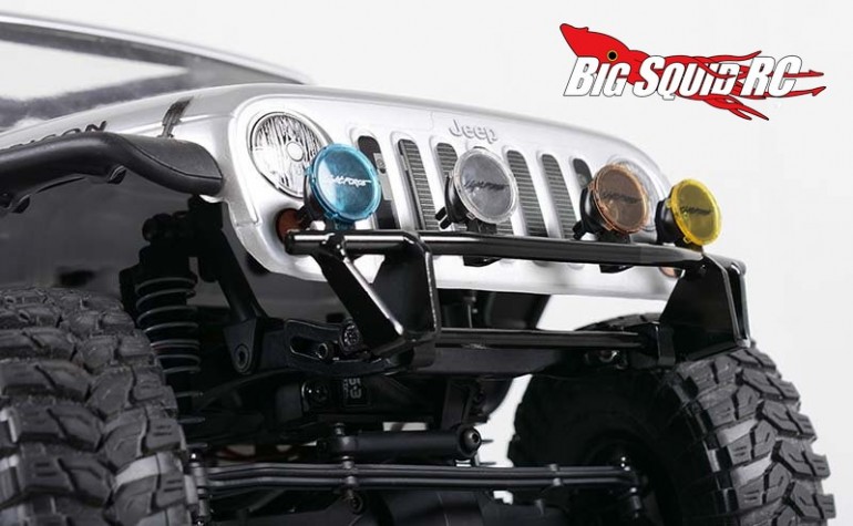 RC4WD Tough Armor Front Lightbar Bumper for Axial SCX10