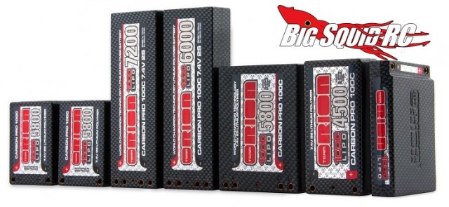 Team Orion 100C Lipo batteries