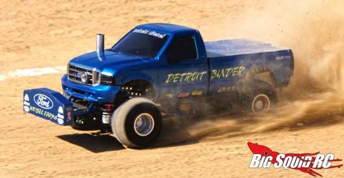 rc pulling truck build