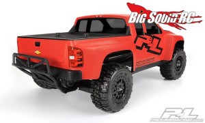 Carrozzeria Trasparente Pre-tagliata Pro-Line 2007 Chevy Silverado Per Desert Racers - Foto 4