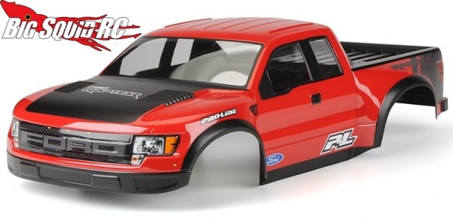 Pro-line True Scale Ford F-150 Raptor SVT Painted Cut Short Course Truck
