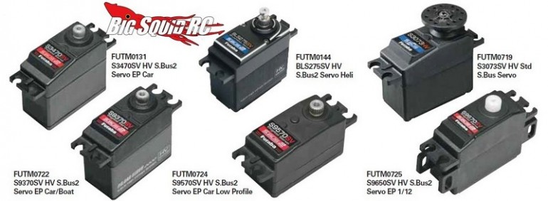 Futaba S.Bus 2 Servos