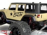Pro-Line Jeep Wrangler Unlimited Rubicon Clear Monster Truck Body