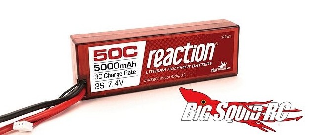 Dynamite Reaction 50C Hardcase LiPo
