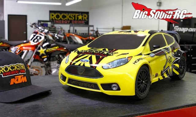 Vaterra Rockstar Ford Fiesta Rally Car