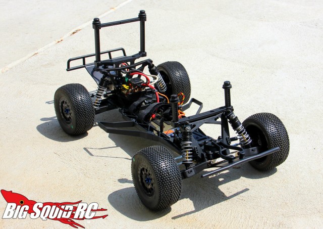 A "stock" Pro-Line Pro-2 Short Course Truck (w/ extended rear body mount)