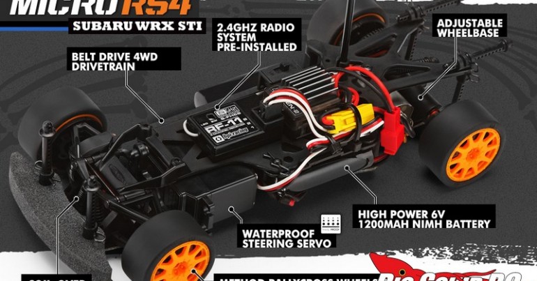 Hpi micro rs4 top subaru