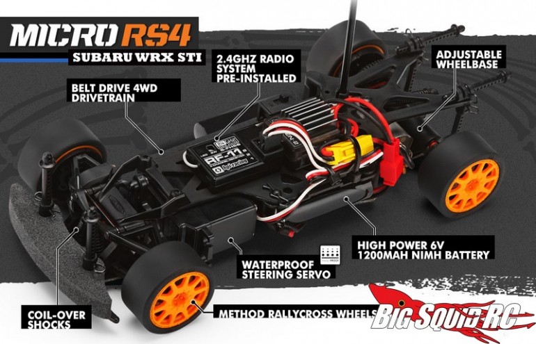 HPI Racing Micro RS4 Subaru WRX STI RTRs