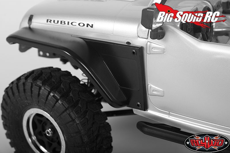 Axial Rubicon RC4WD Z-S1154 Aluminum Tube Front Fender Silver 