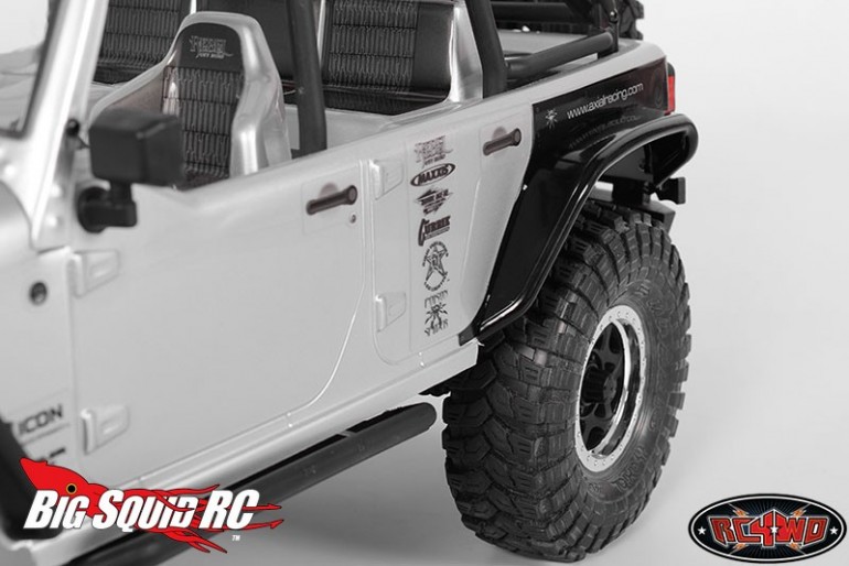 RC4WD Aluminum Tube Rear Fender Axial Jeep Rubicon