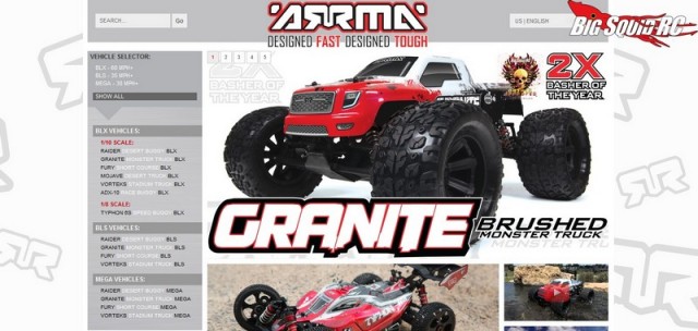 ARRMA RC Website