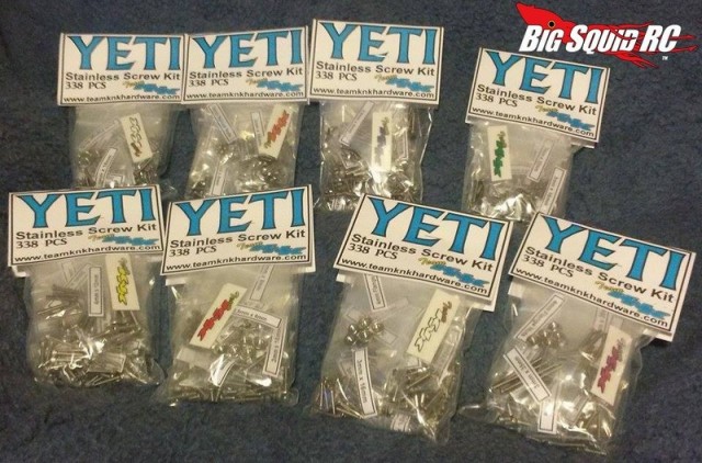 Axial Yeti Screw Kit Team KNK