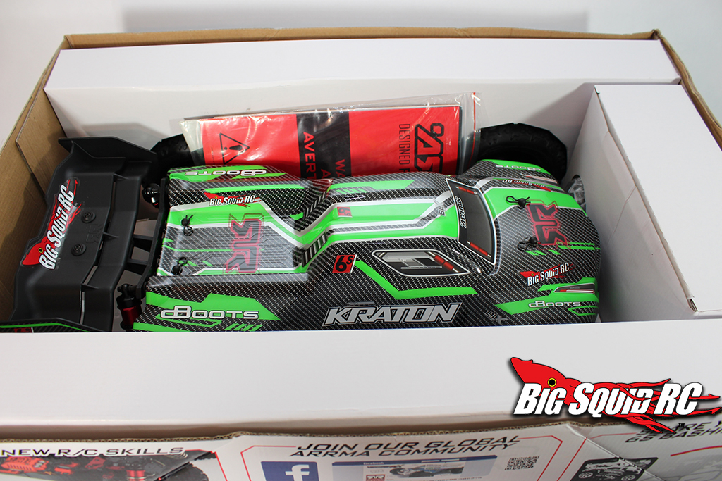 arrma kraton 8s unboxing