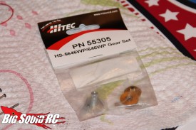 Where did the new gear come from? Why this bag, of course! Hitec #55305 with give you spares to do a total rebuild job.