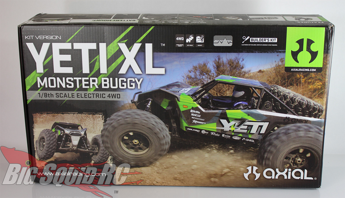 Axial Yeti XL Kit Unboxing « Big Squid RC RC Car and Truck News