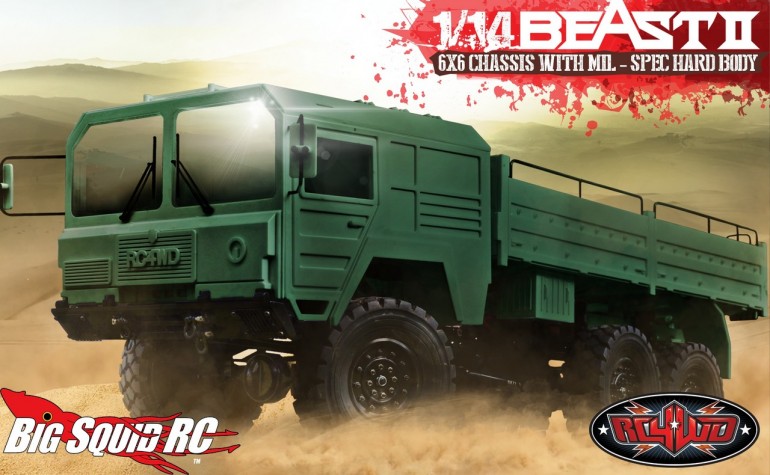 RC4WD Beast II 6x6 Truck Kit