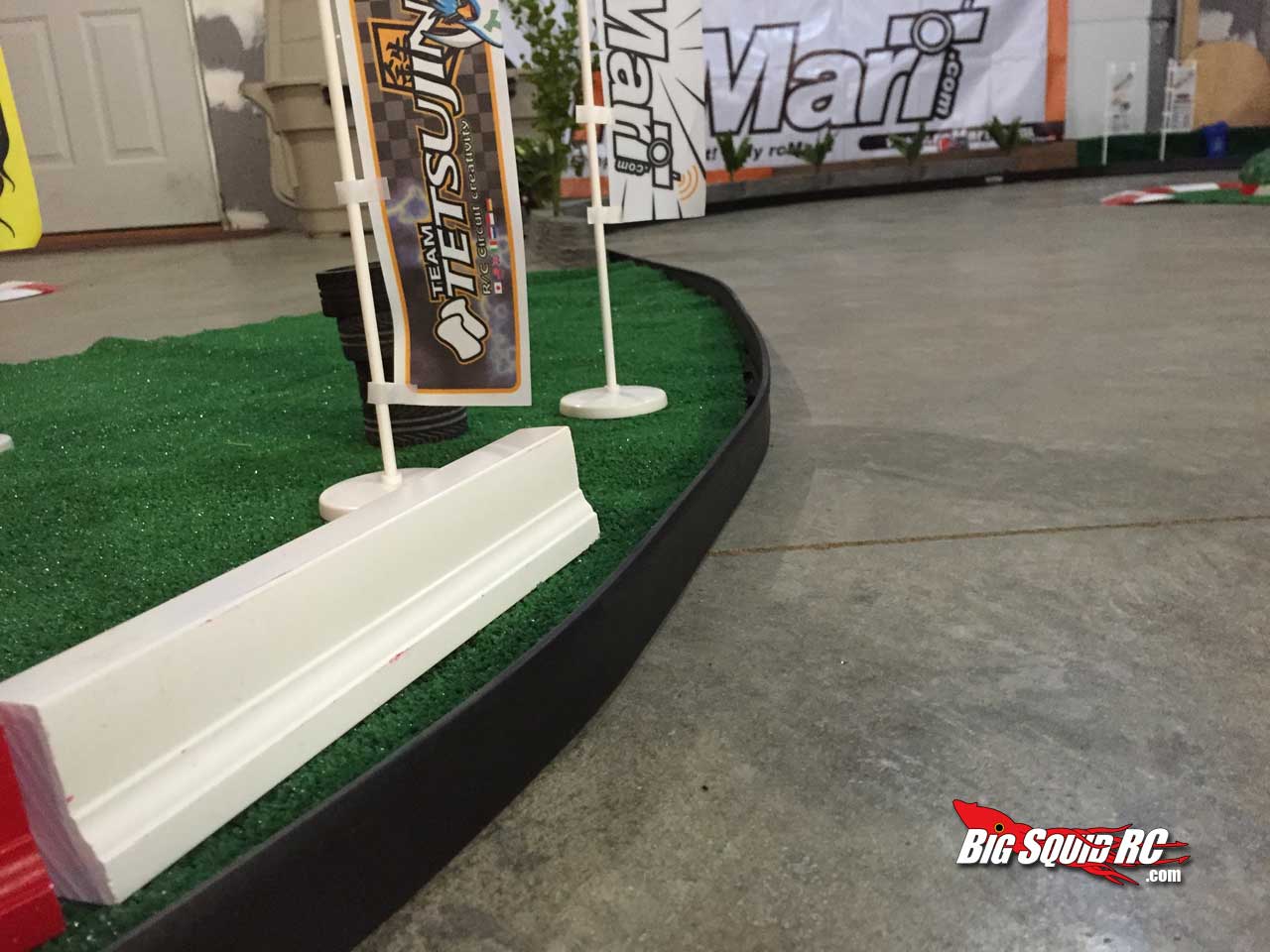 homemade rc drift track